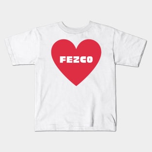 fezco heart Kids T-Shirt